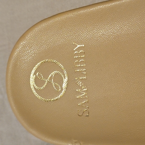 EUC Sam And Libby Wicker/straw Slides - Picture 4 of 11